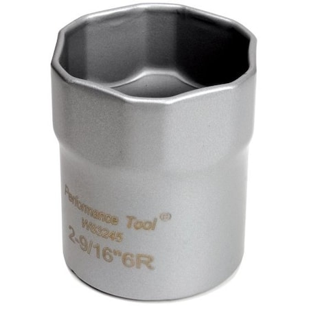Performance Tool 1/2 Dr. Lock Nut Socket 2-9/16 In Lock Nut Skt 2-, W83245 W83245